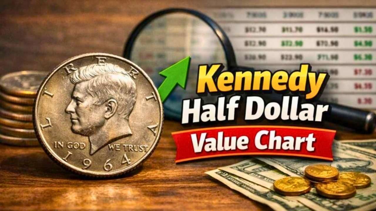 Kennedy Half Dollar Value Chart 2026 Complete Guide to Prices Mint Marks and Collector Tips