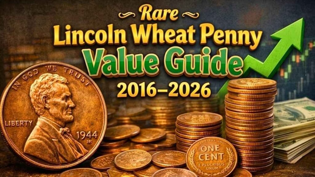 Rare Lincoln Wheat Penny Value Guide 2016–2026 Collector’s Chart and Historical Trends