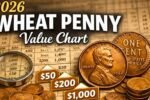 2026 Wheat Penny Value Chart 2015–2026 Complete Collector’s Guide to Rare Dates and Prices